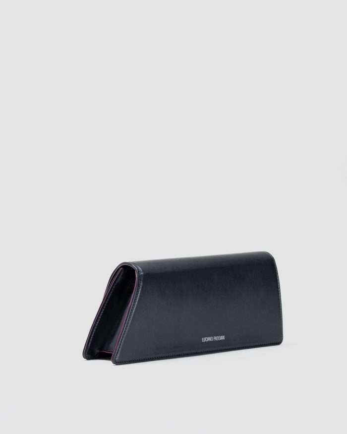 LUCIANO PADOVAN Borsa Kim pochette in pelle nera Borse pochette eleganti - Luciano Padovan Shop Online Liquidazione