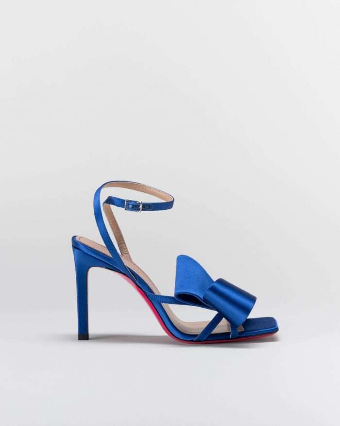 LUCIANO PADOVAN FLAKE LINE SANDALO NORA RASO BLU Italy