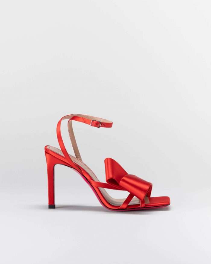 LUCIANO PADOVAN FLAKE LINE SANDALO NORA RASO ROSSO Italia