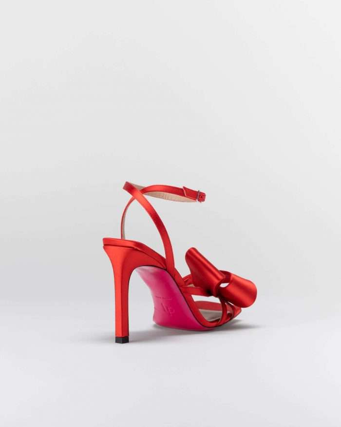 LUCIANO PADOVAN FLAKE LINE SANDALO NORA RASO ROSSO Italia