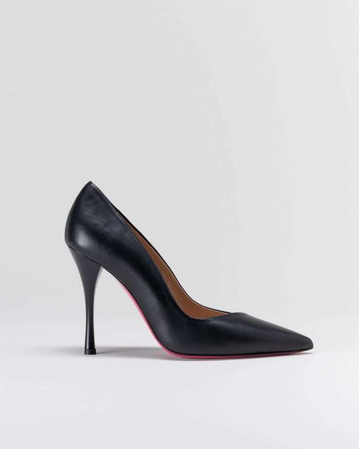 LUCIANO PADOVAN SIMPLE LINE DÉCOLLETÉ ROBIN PELLE NERO Acquista Ora