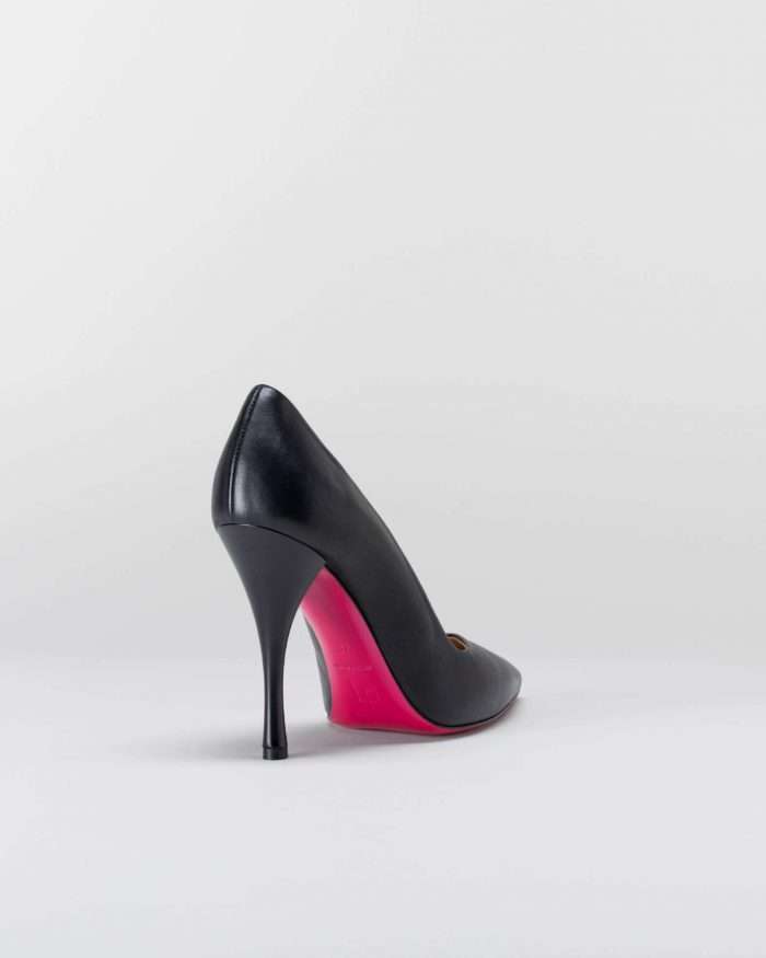 LUCIANO PADOVAN SIMPLE LINE DÉCOLLETÉ ROBIN PELLE NERO Acquista Ora