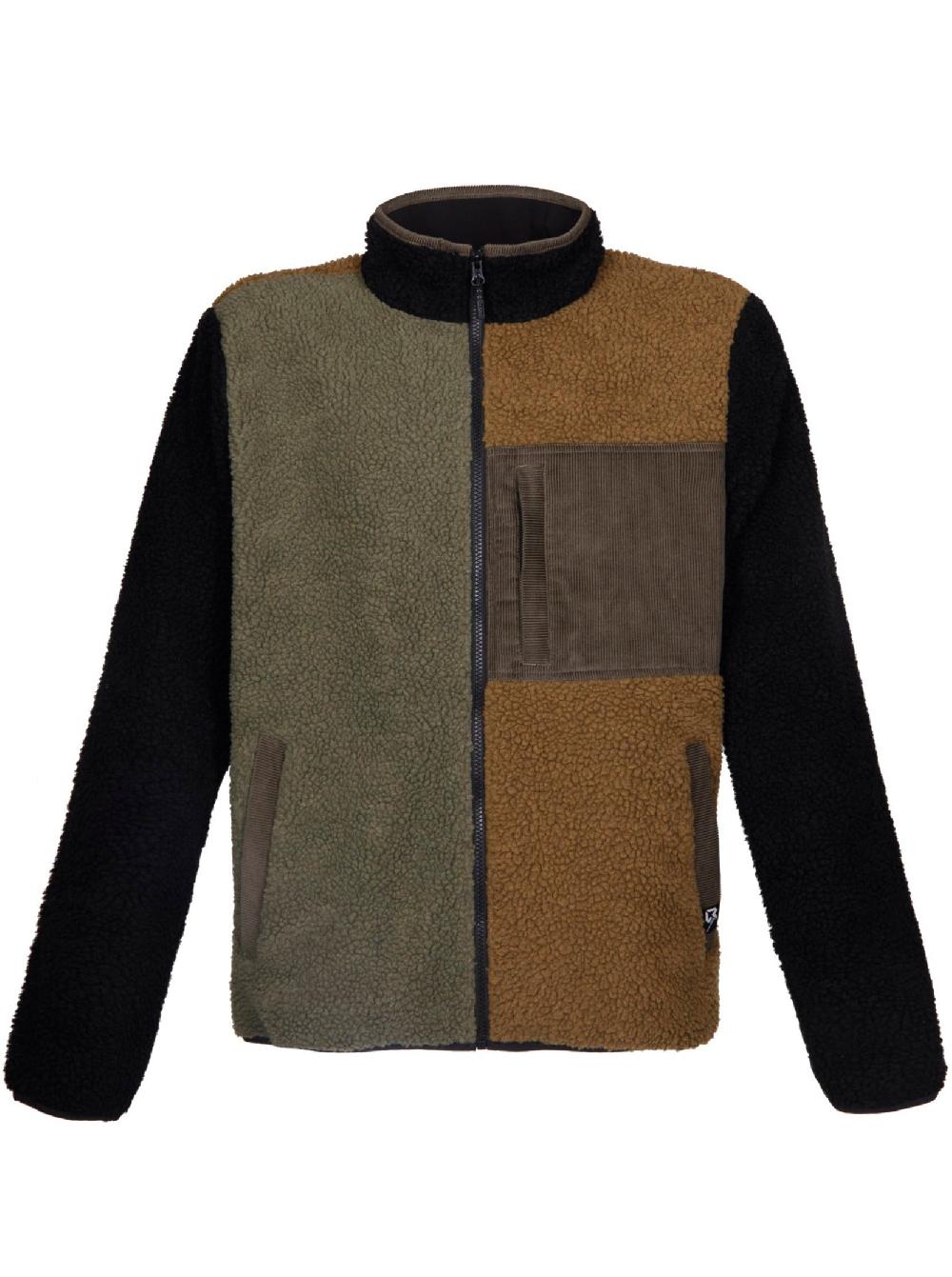 Rock Experience RE.Takotna Mock Neck Fz pile uomo Spedizione Gratuita