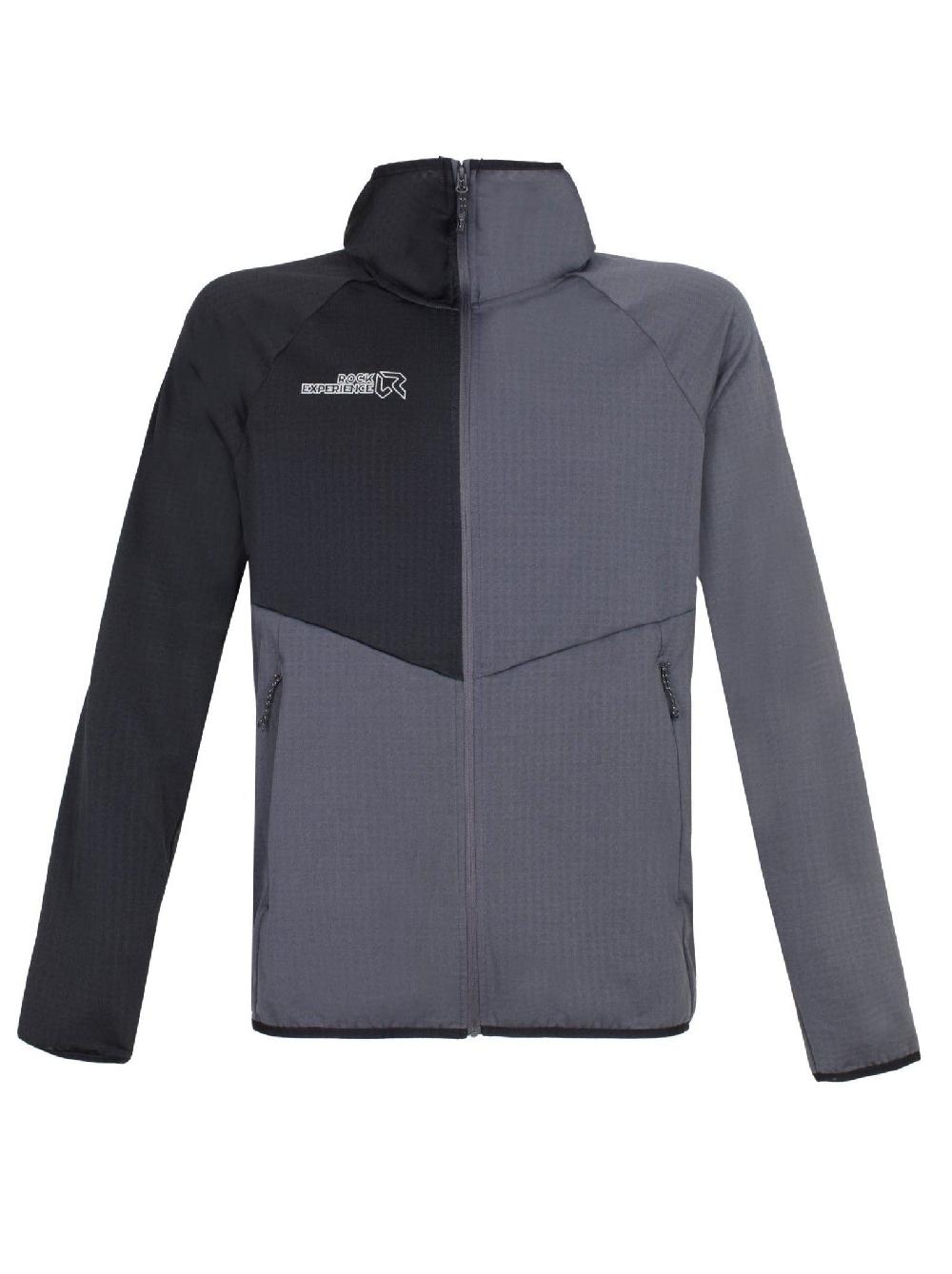 Rock Experience Re.Albatross felpa full zip con cappuccio uomo Qualità Garantita