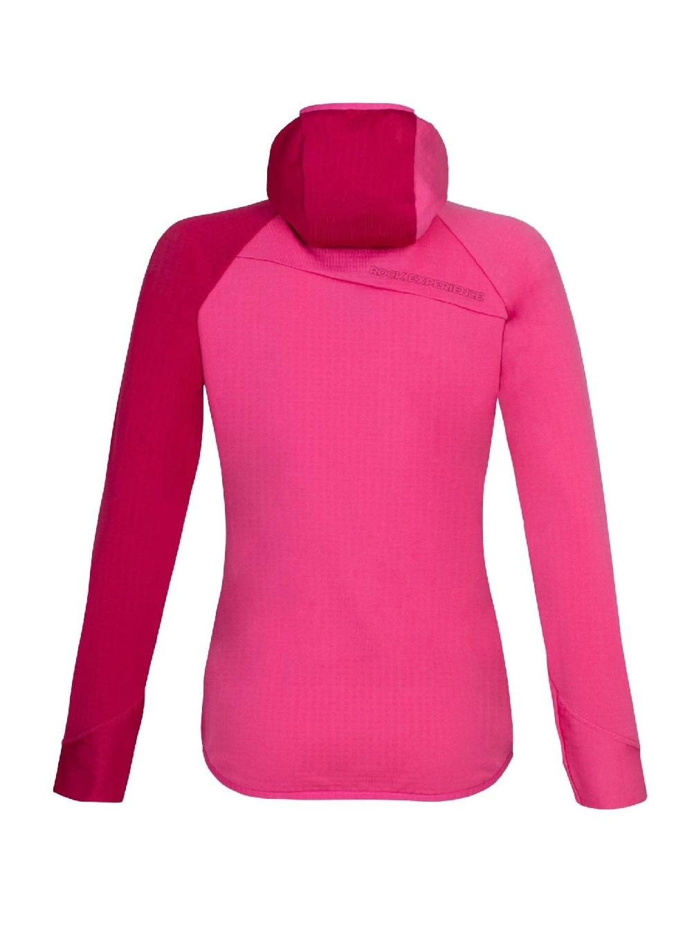Rock Experience Headwall felpa donna full zip con cappuccio Qualità