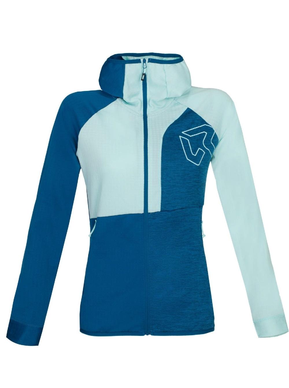 Rock Experience Headwall felpa donna full zip con cappuccio Qualità