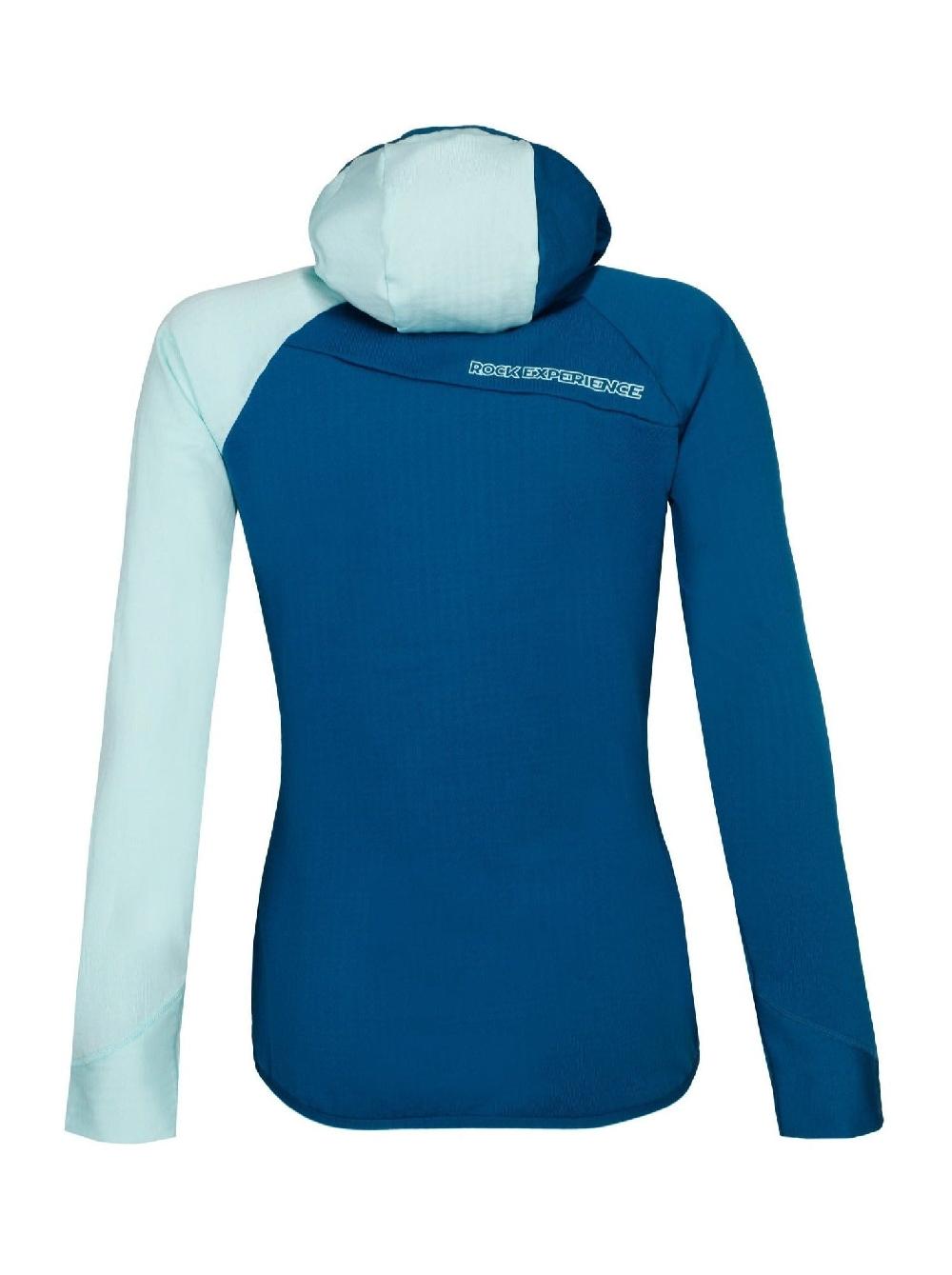 Rock Experience Headwall felpa donna full zip con cappuccio Qualità