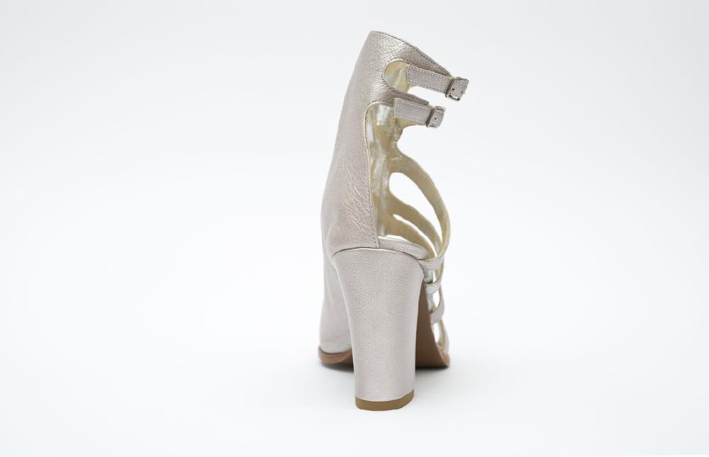 Rose'S Roses Sabine – Platino Sandal Nuovo