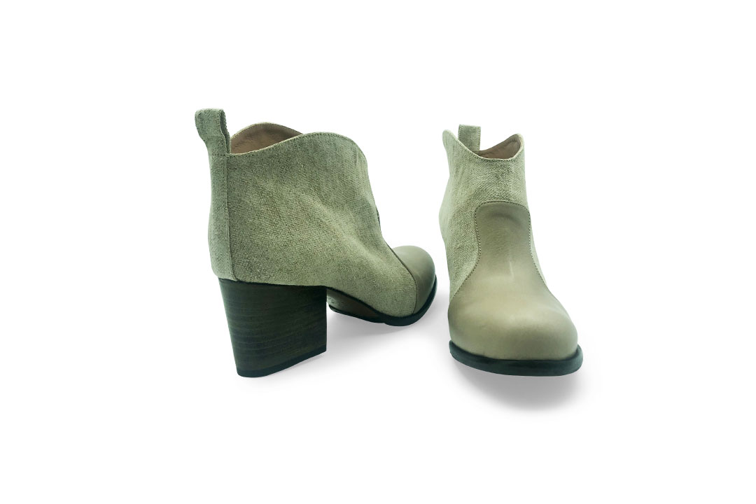 Rose'S Roses Toni – Lino Ankle Boots Vendita Calda