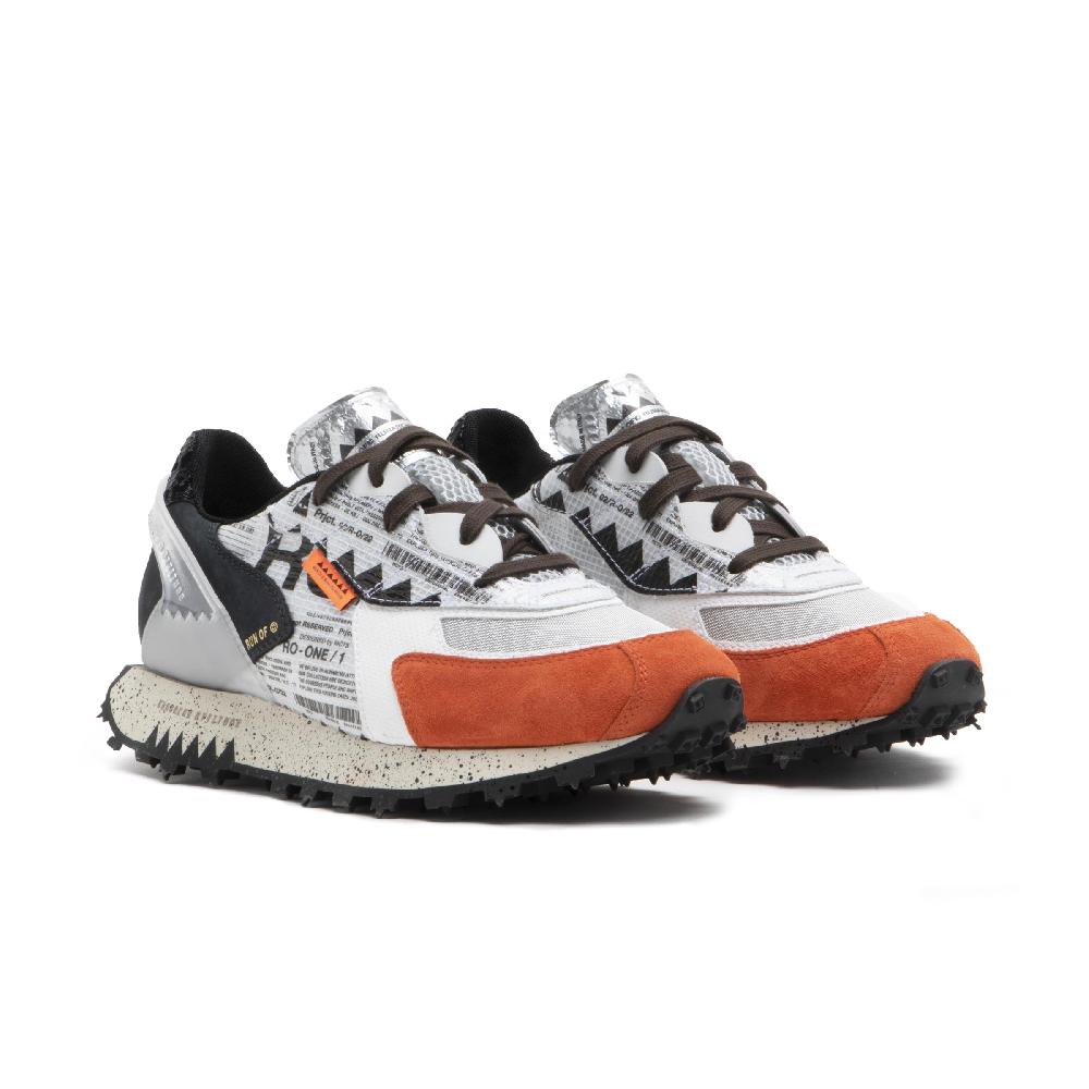 RUN OF Ro1 Hype sneakers in pelle nylon pelle scamosciata e rete Sottocosto