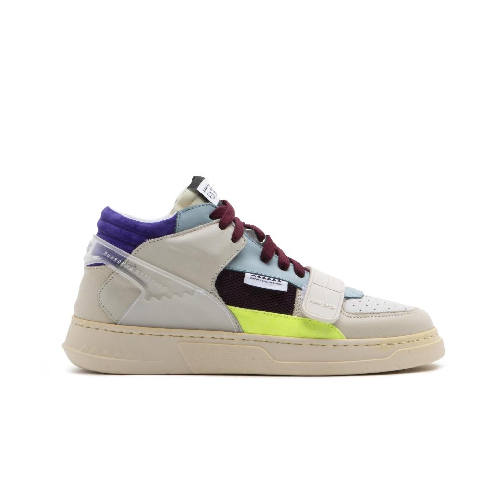 RUN OF Mixy sneakers in pelle e pelle scamosciata 50% di sconto per tempo limitato