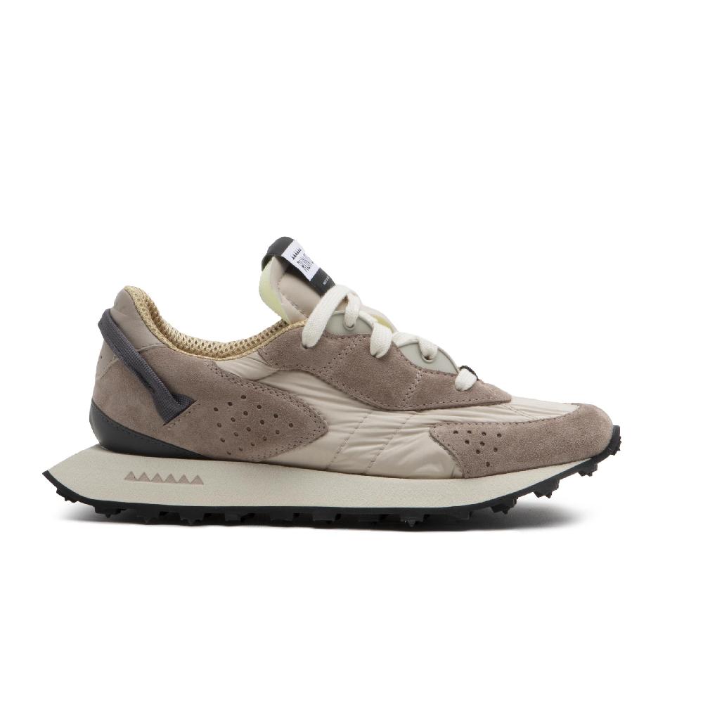 RUN OF Elio sneakers in pelle scamosciata e nylon In Saldo