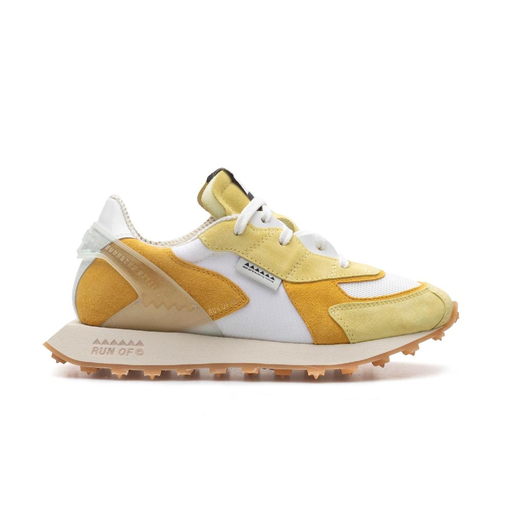 RUN OF Lemonade sneakers uomo in pelle scamosciata e nylon | sito ufficiale RUN OF Negozi Online