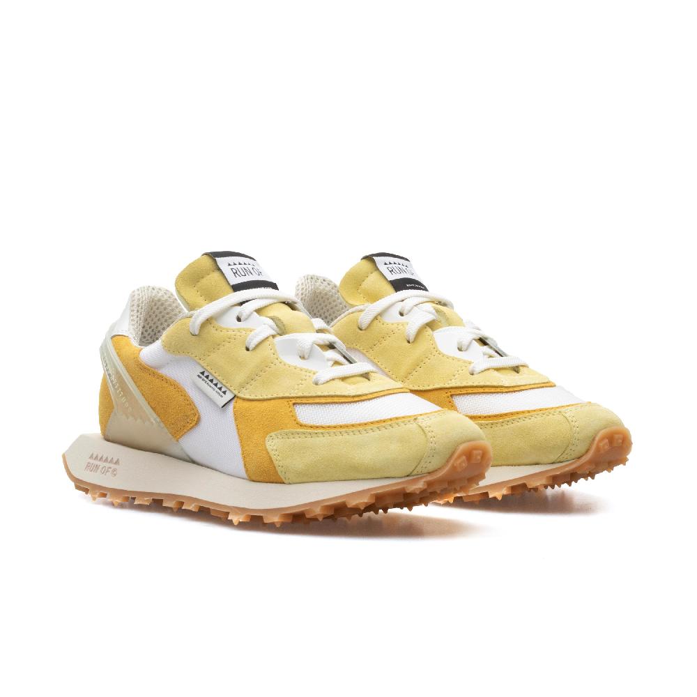 RUN OF Lemonade sneakers uomo in pelle scamosciata e nylon | sito ufficiale RUN OF Negozi Online