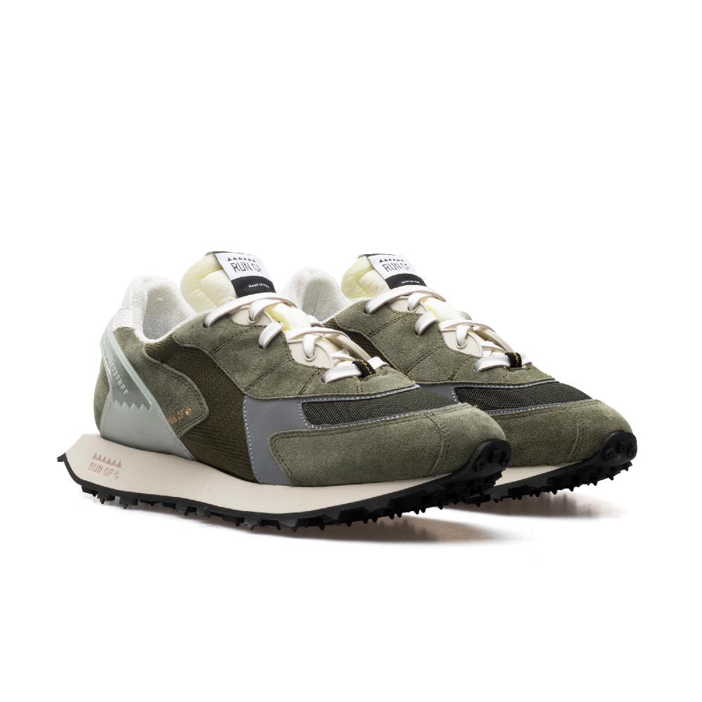 RUN OF Military sneakers uomo in pelle scamosciata e nylon | sito ufficiale RUN OF Consegna Veloce