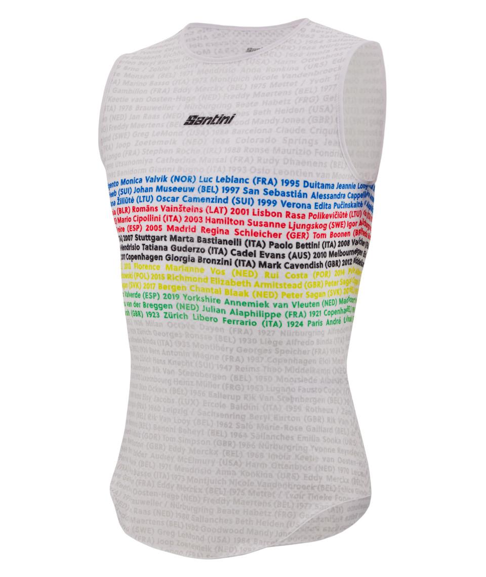 Santini UCI OFFICIAL CAMPIONE DEL MONDO - MAGLIA INTIMA Sconto