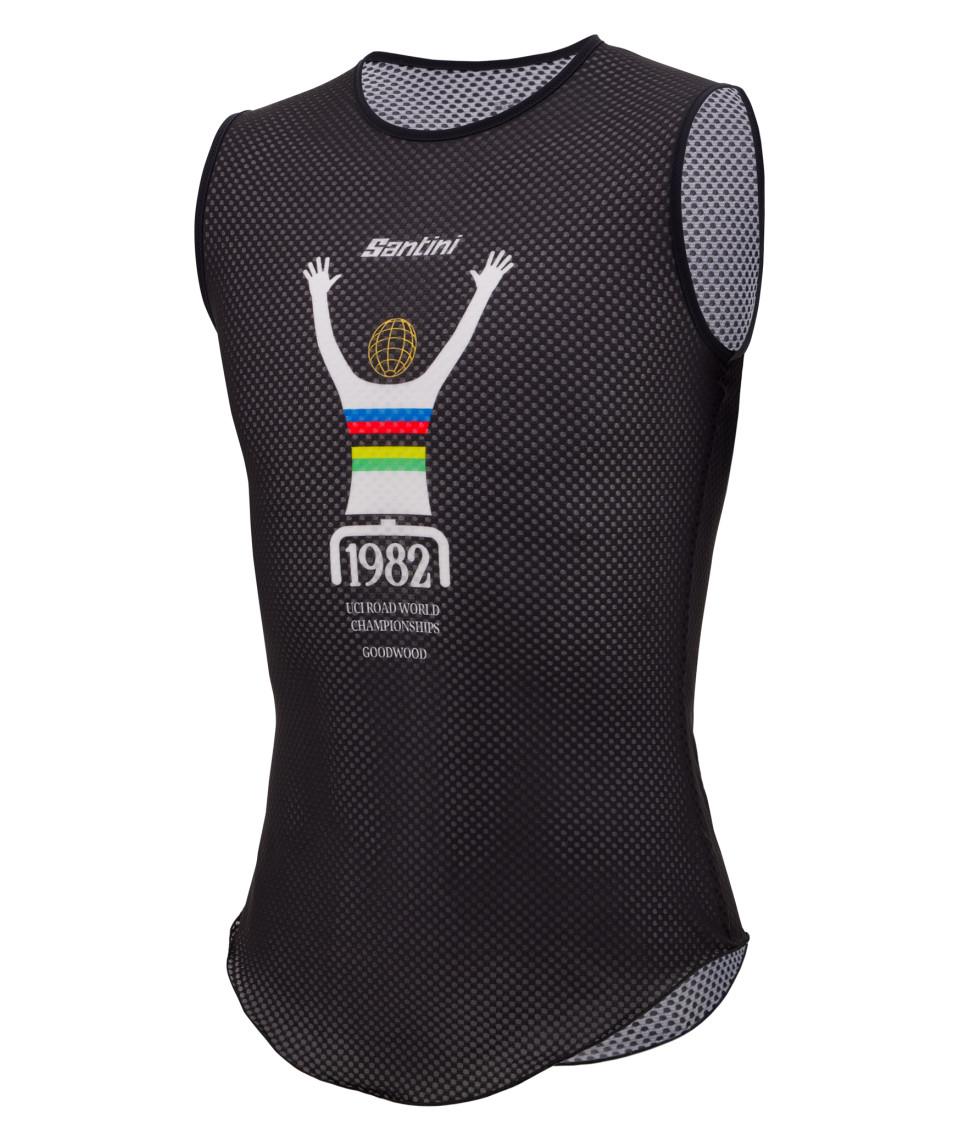 Santini GOODWOOD 1982 - MAGLIA INTIMA UCI In Vendita