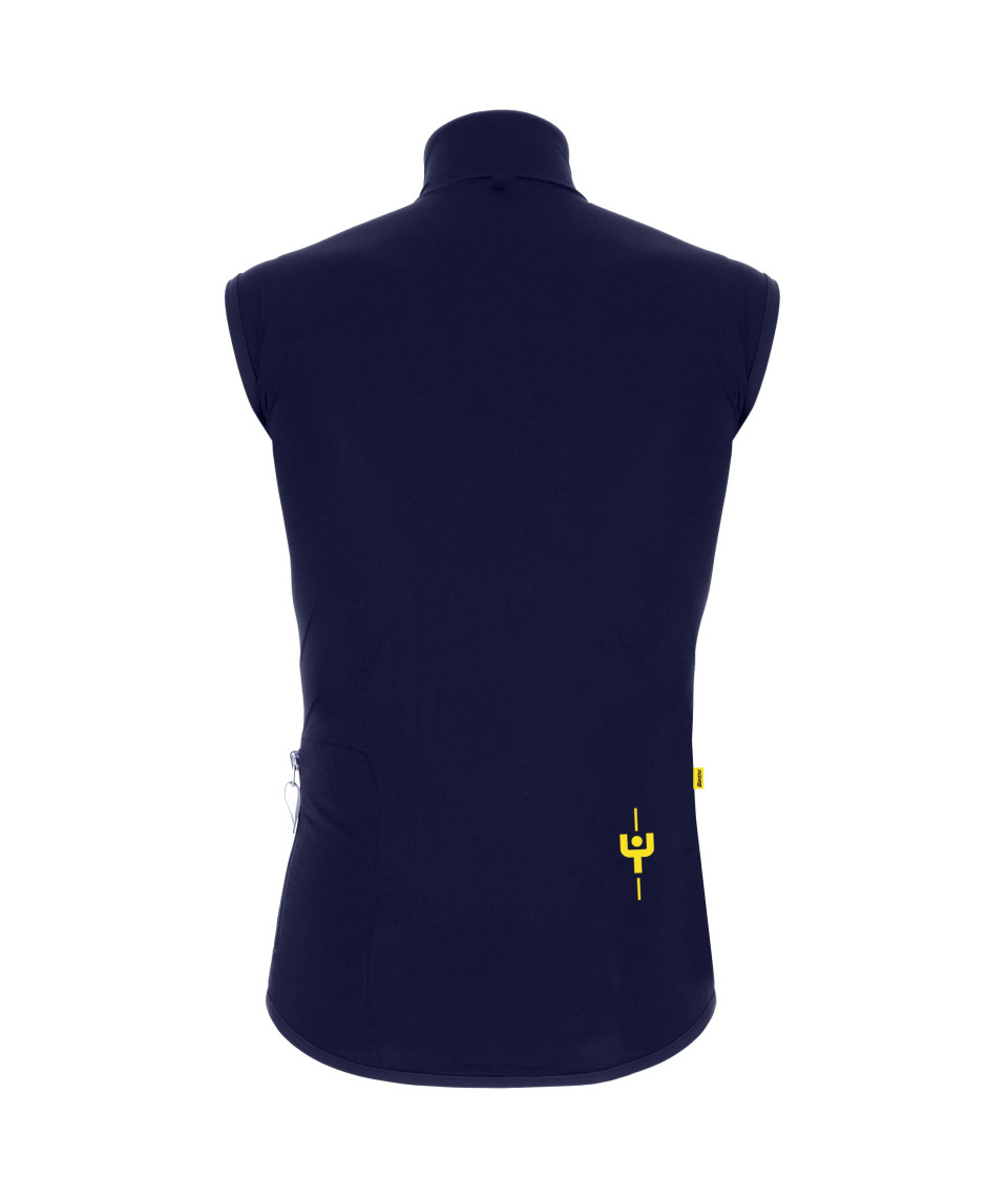 Santini LE MAILLOT JAUNE - GILET PIOGGIA Affare Del Giorno