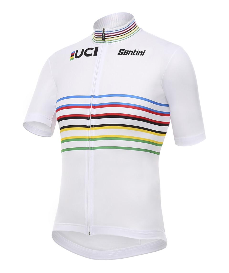 Santini UCI OFFICIAL CAMPIONE DEL MONDO MASTER - MAGLIA In Vendita