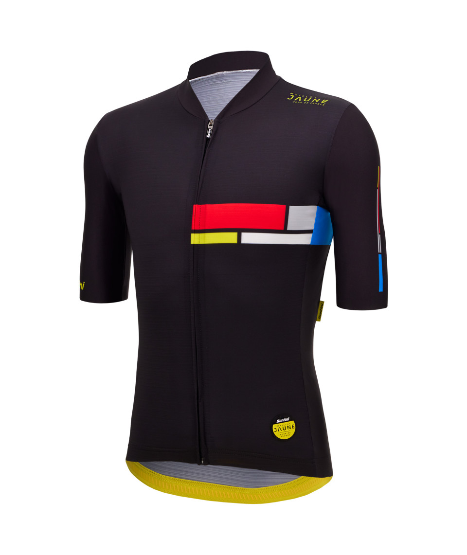 Santini ALPE D'HUEZ - MAGLIA Spedizione Gratuita