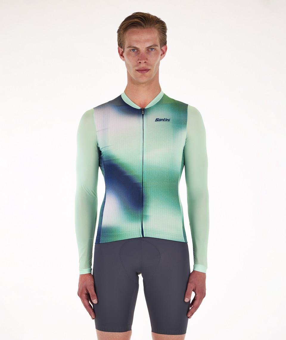Santini OMBRA - MAGLIA UNISEX MANICA LUNGA Nuova
