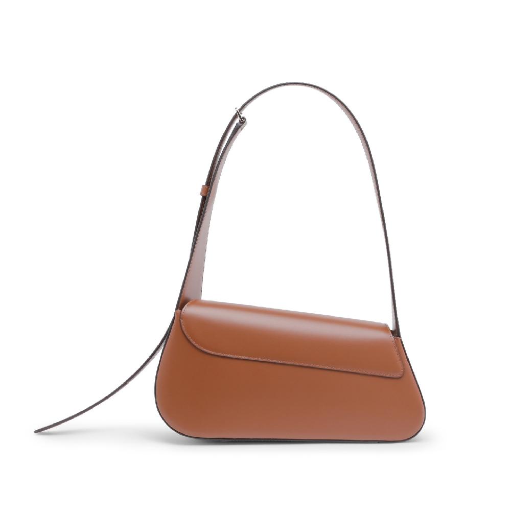 Santoni Borsa ThePluto in pelle marrone In Linea