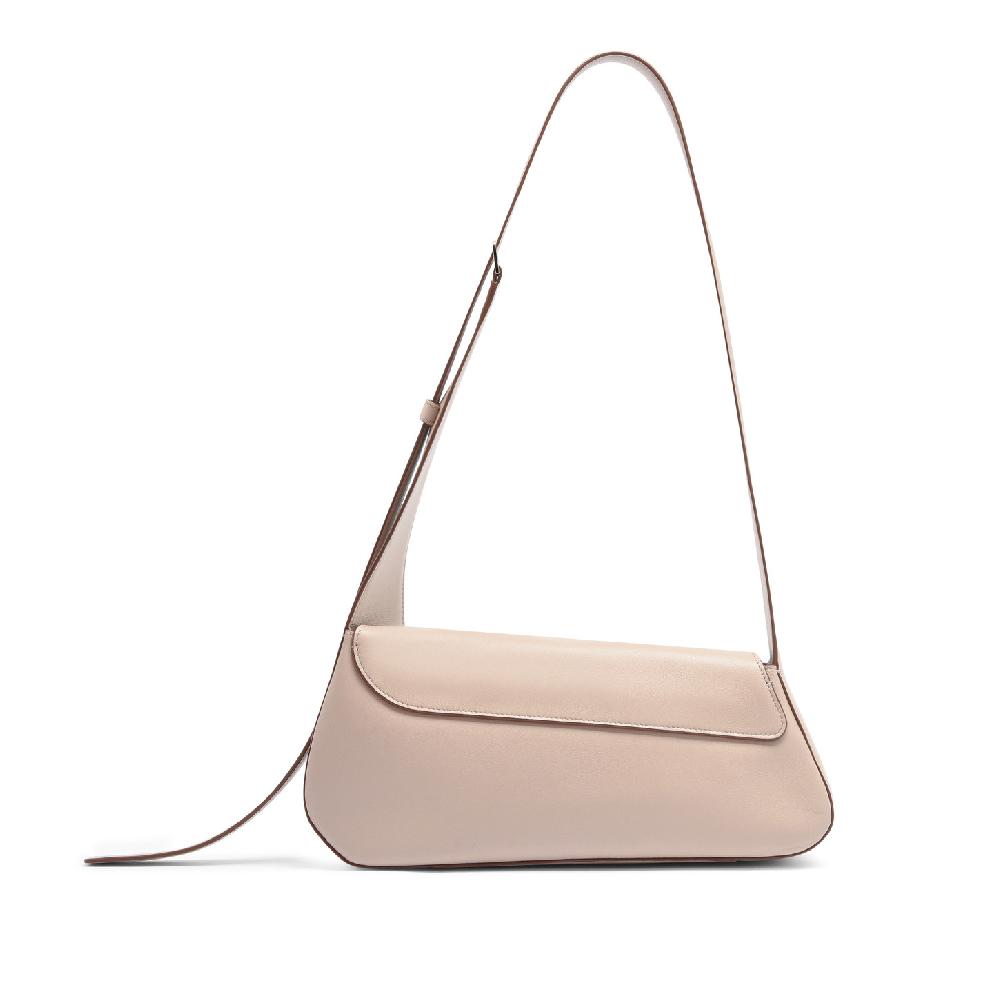Santoni Borsa ThePluto in pelle beige Promozione