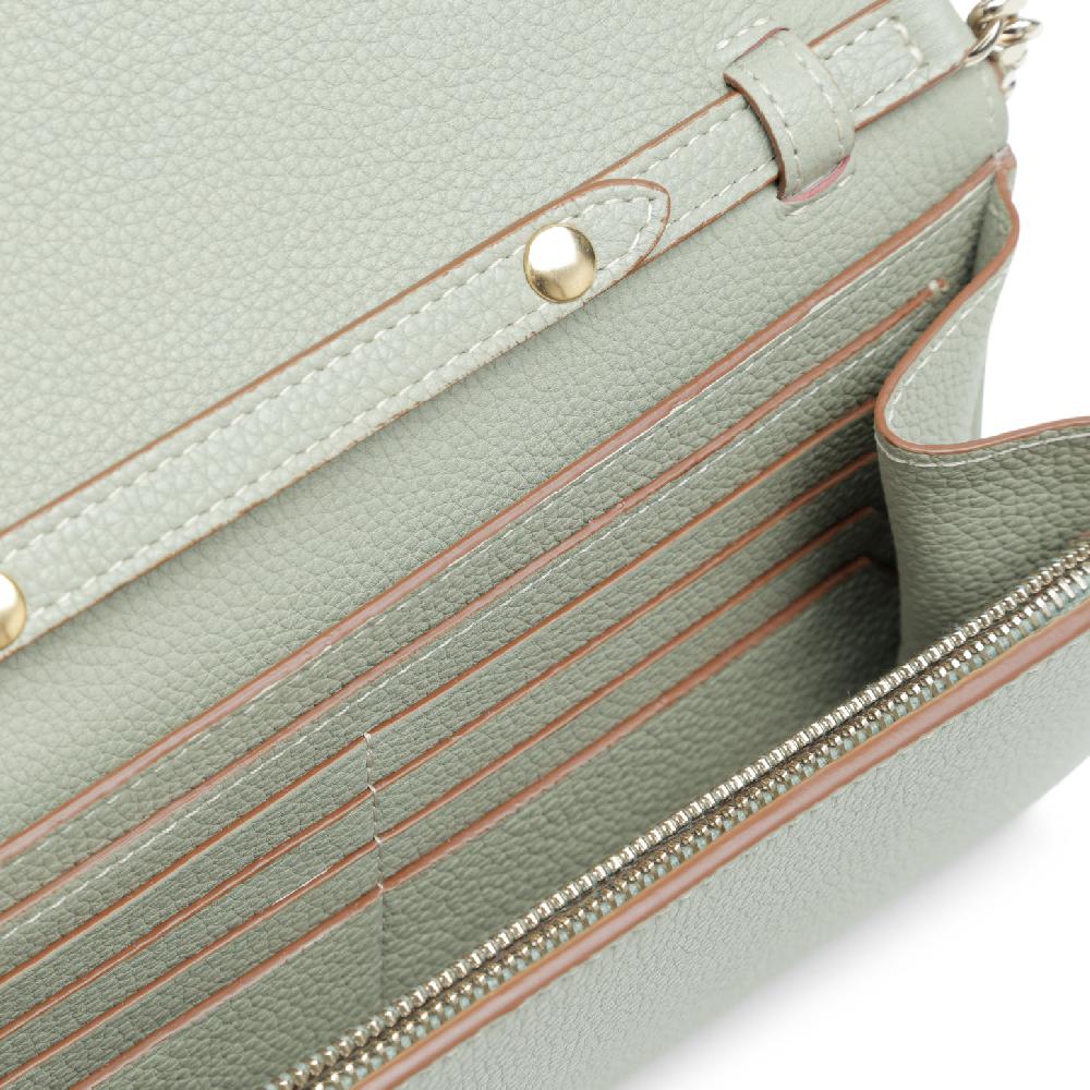 Santoni Borsa a tracolla in pelle verde Consegna Veloce