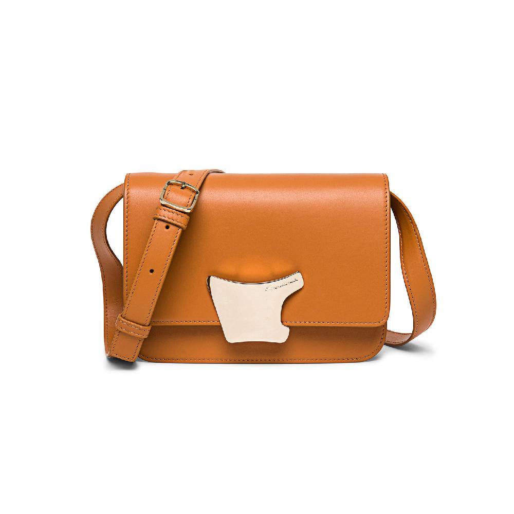Santoni Borsa a tracolla in pelle marrone Novità