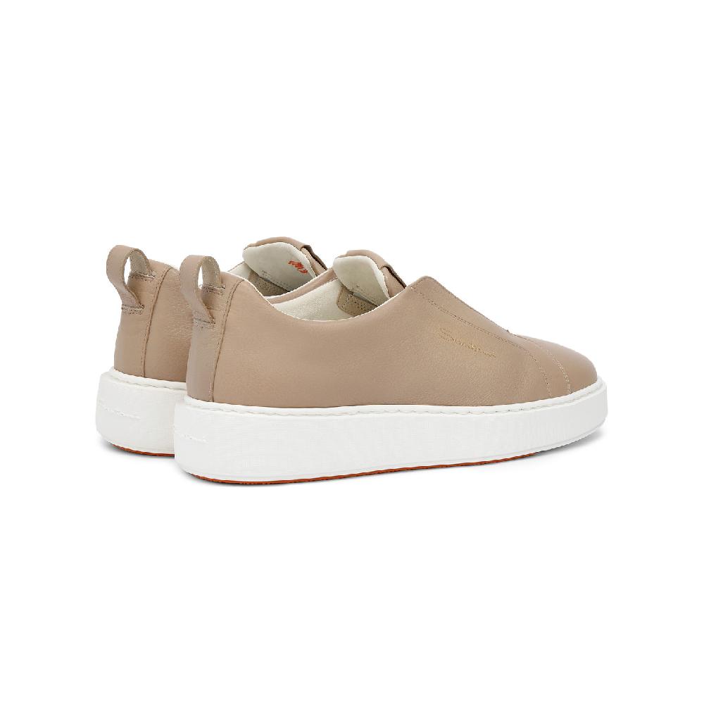 Santoni Sneaker slip-on da donna in pelle rosa I Più Venduti
