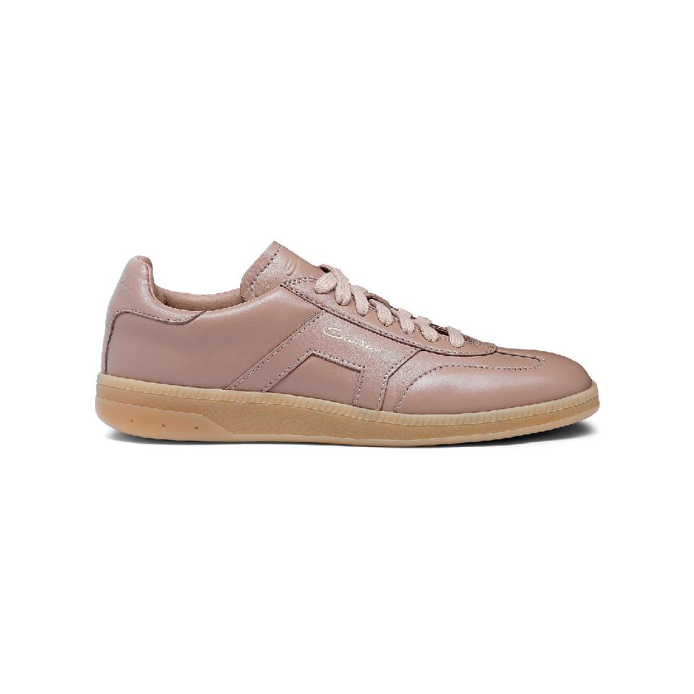 Santoni Sneaker DBS Oly da donna in pelle bottalata rosa Vendite Flash