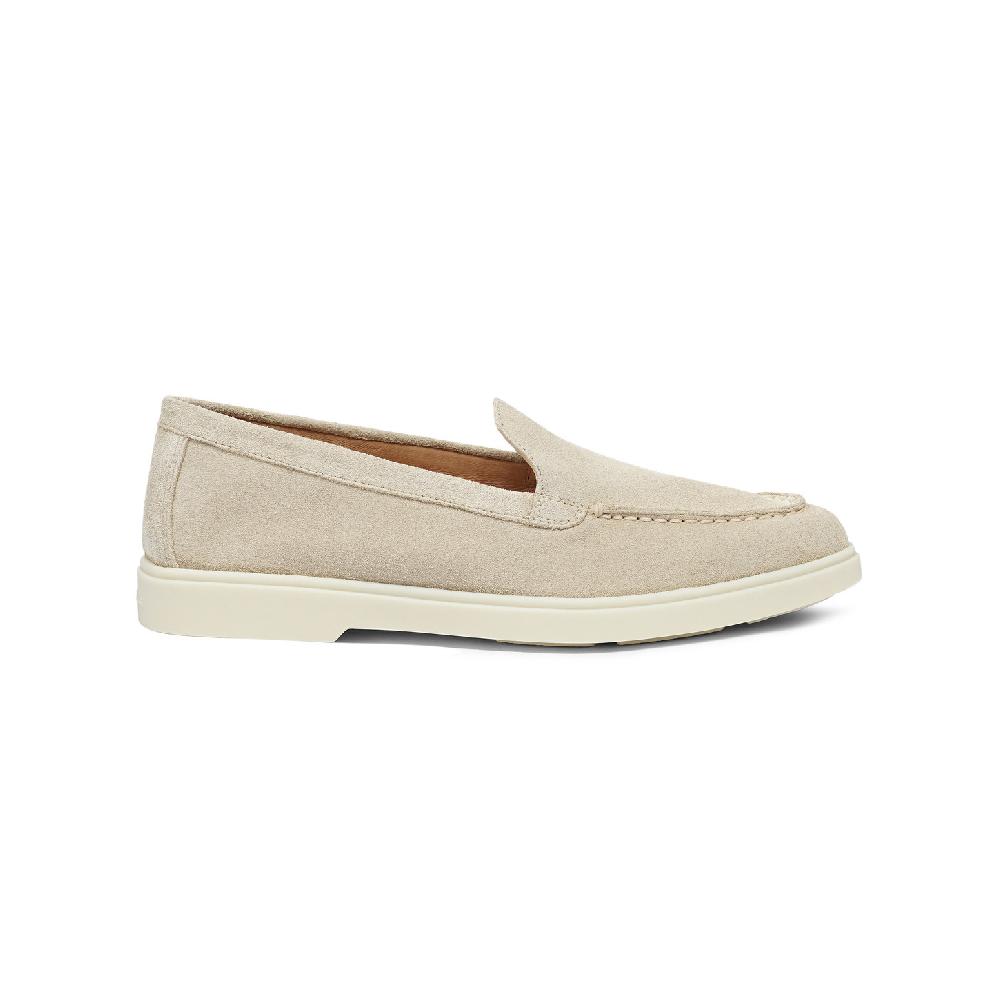 Santoni Mocassino da donna in suede rosa Convenienza