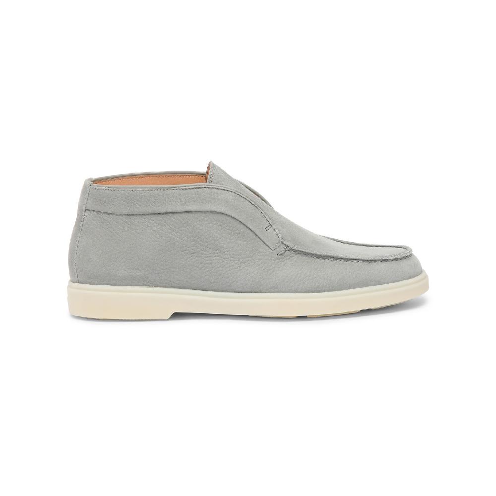 Santoni Stivaletto desert da donna in nabuk grigio Novità