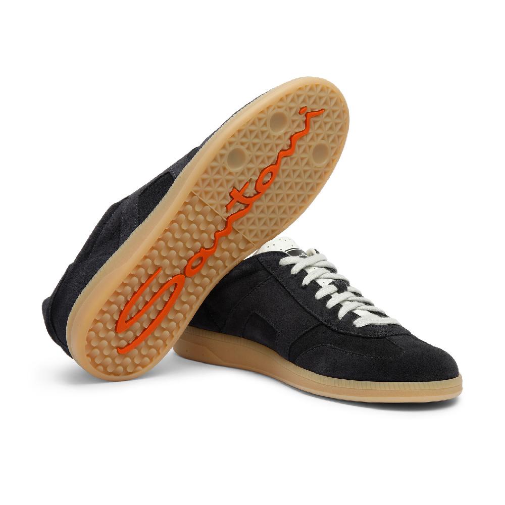 Santoni DBS Oly sneaker da uomo in suede blu Fino Al -60%