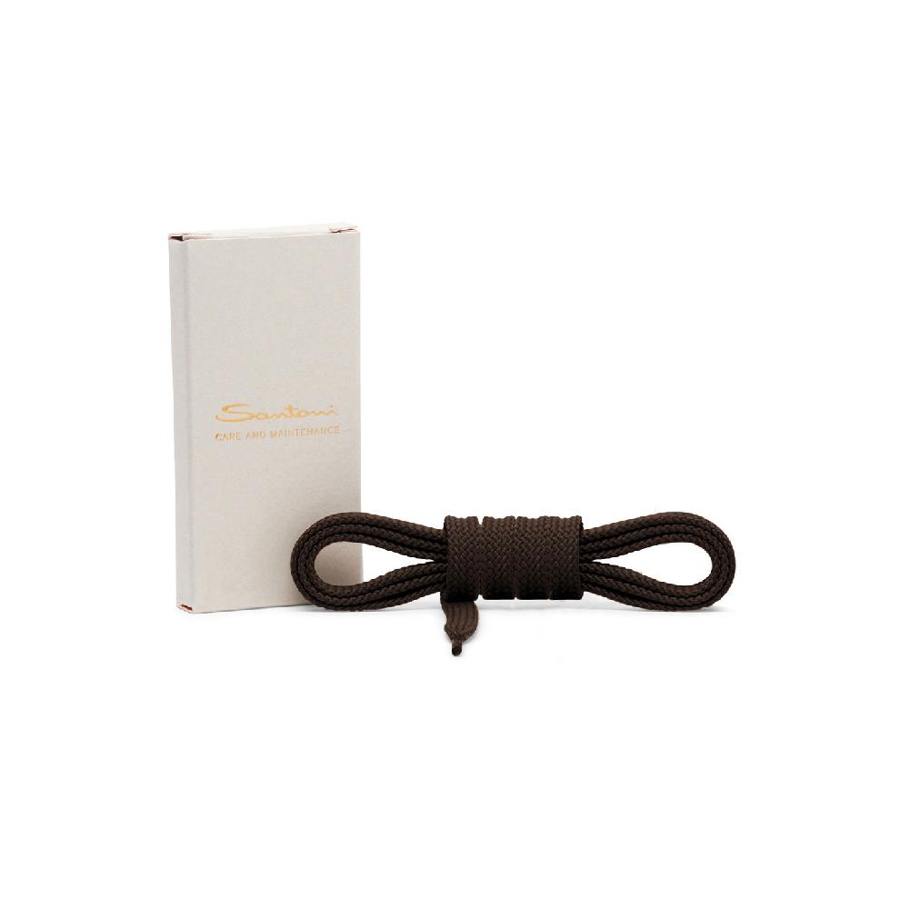 Santoni Lacci in nylon marroni - 110 cm