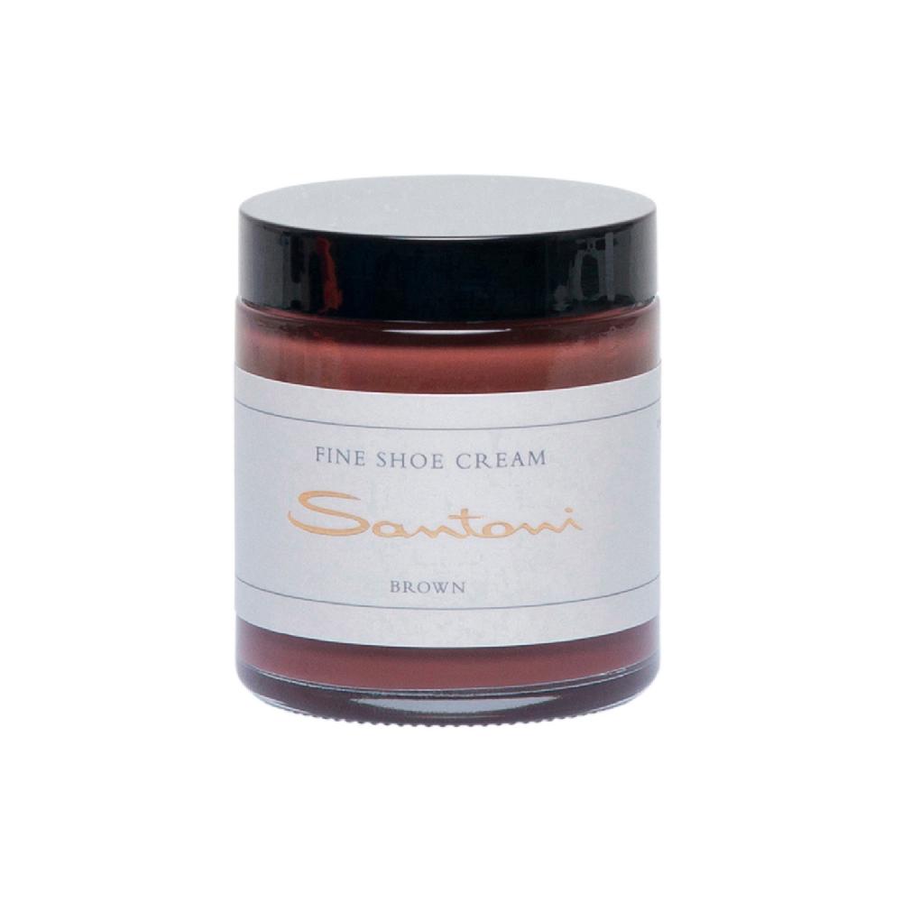 Santoni Kit shoe care con crema per scarpe e panno per lucidatura Promozione Limitata
