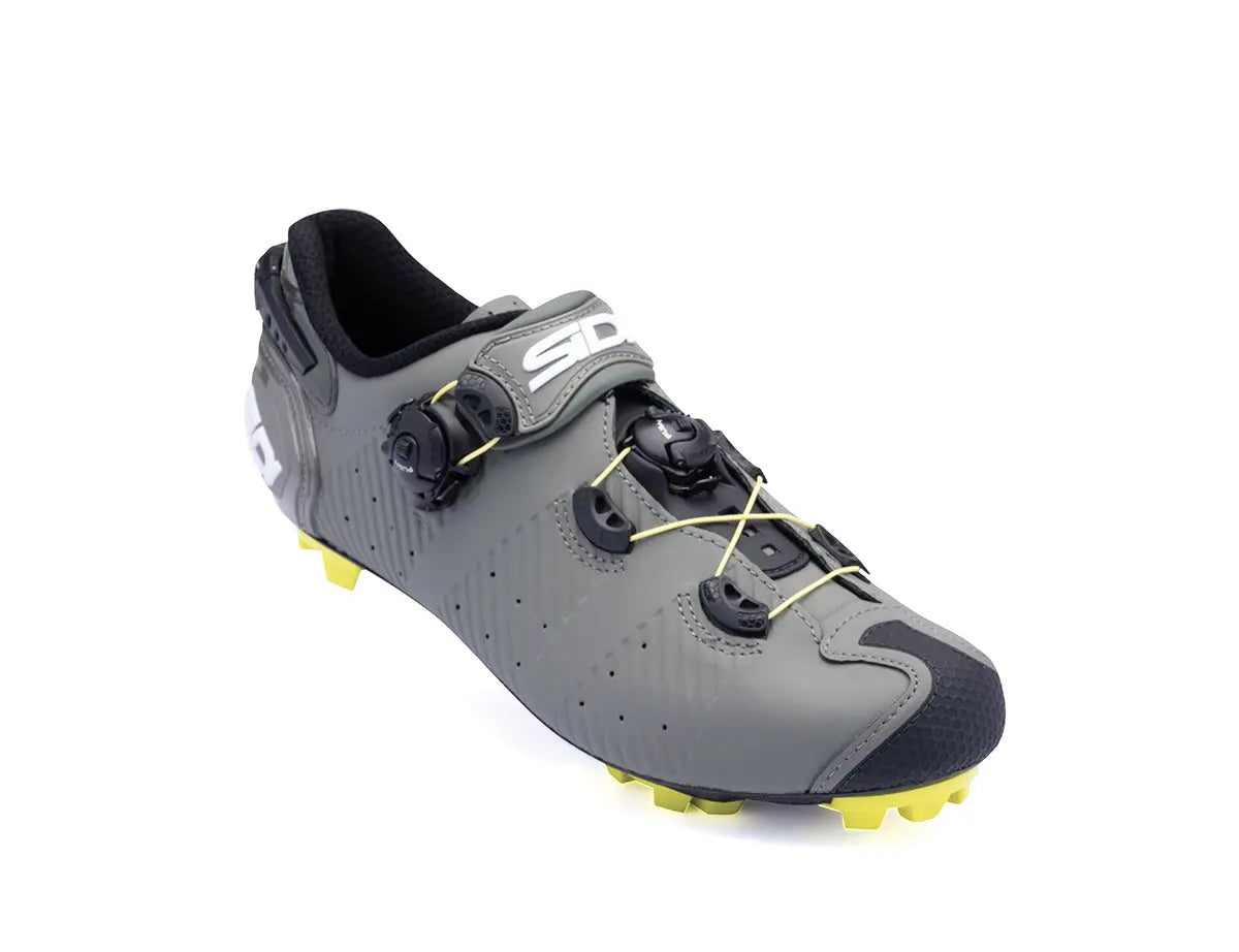 Sidi MTB DRAKO 2S SRS - military - yellow / Regular / 38 Saldi Di Fabbrica