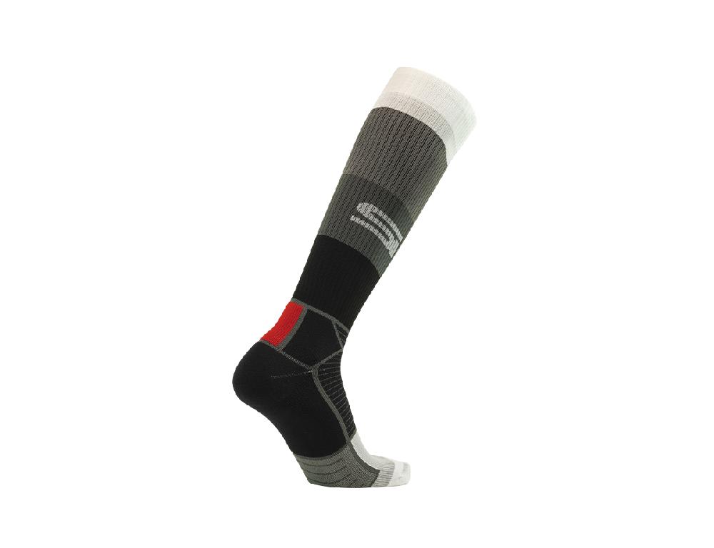 Sidi CALZINI LUDOS - grey/black/red / Regular / 38/42 Grande vendita