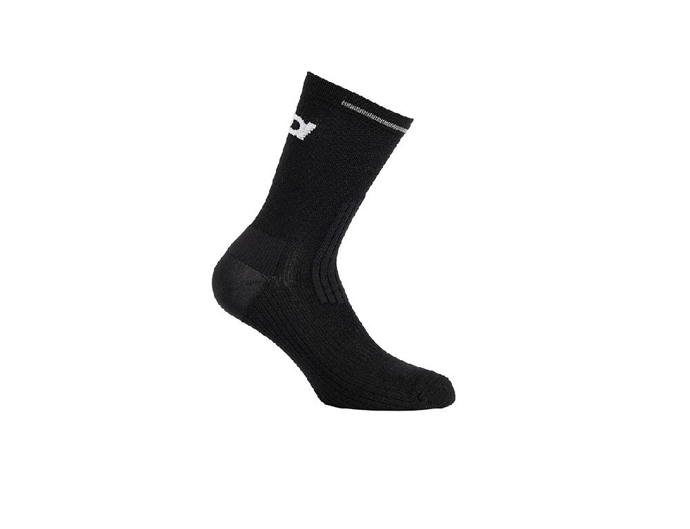 Sidi CALZINI VISIBILIS - 20 CM - black/white logo / Regular / 35/39 Qualità