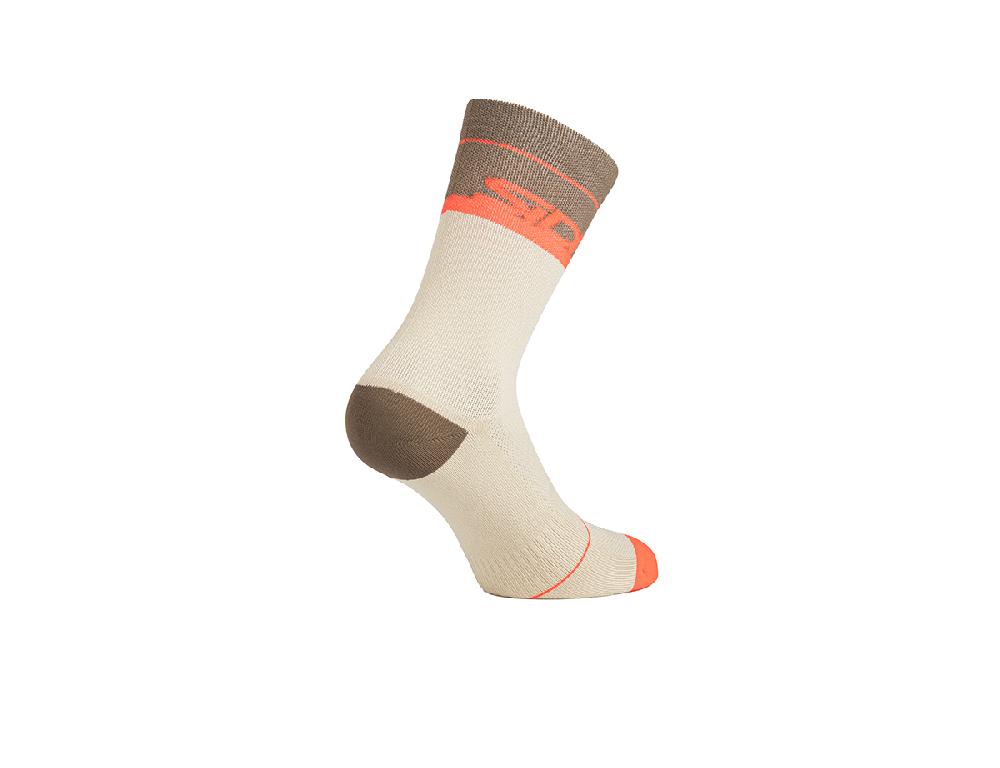 Sidi CALZINI VIATOR - 18 CM - sand/coral / Regular / 35/39