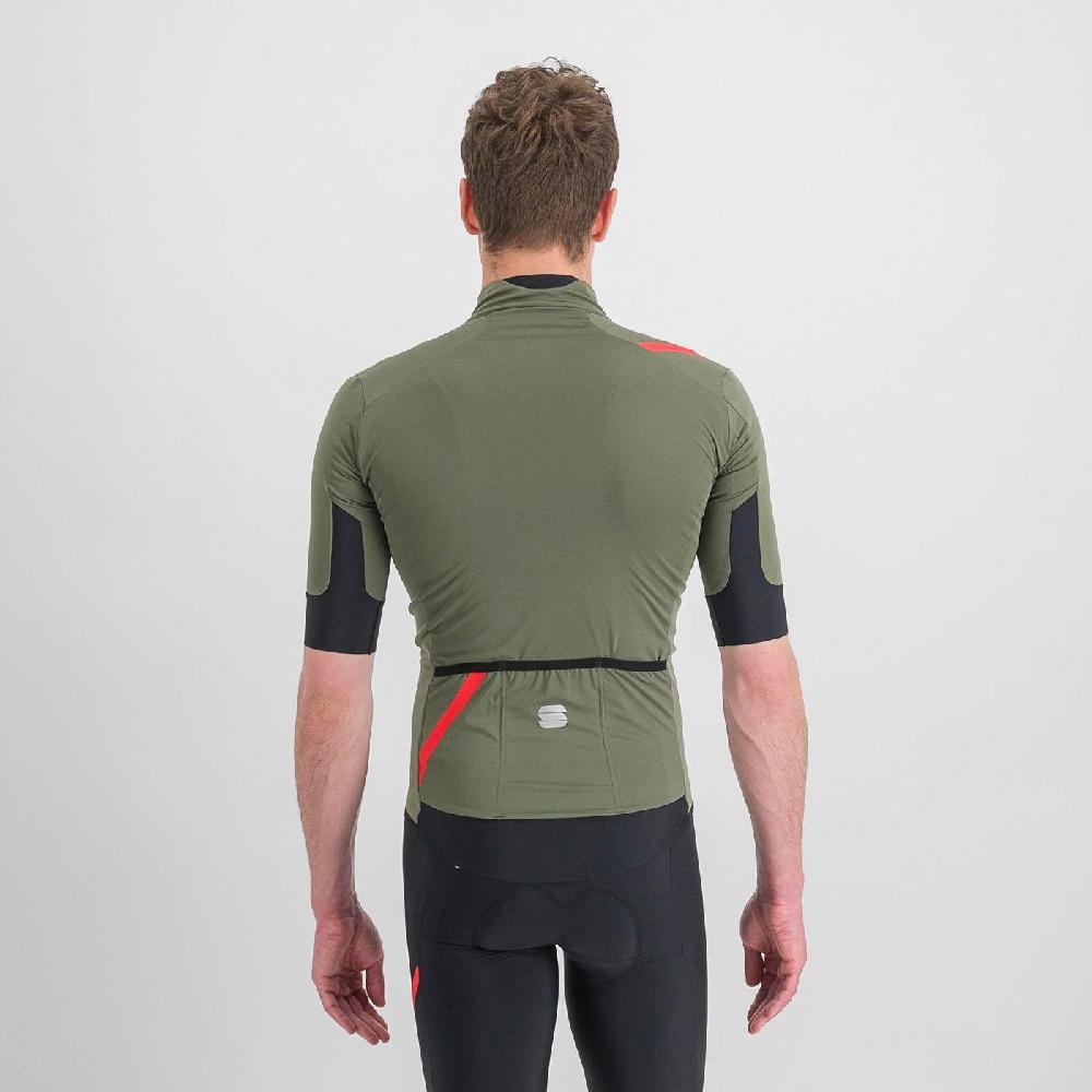 Sportful FIANDRE LIGHT NO RAIN JACKET SHORT SLEEVE In Vendita