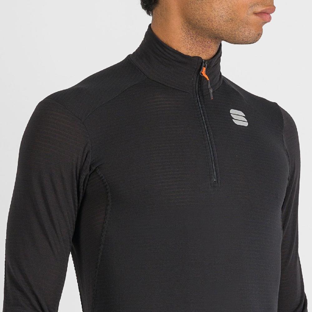 Sportful THERMODYNAMIC MID ZIPPED TEE LONG SLEEVE Saldi