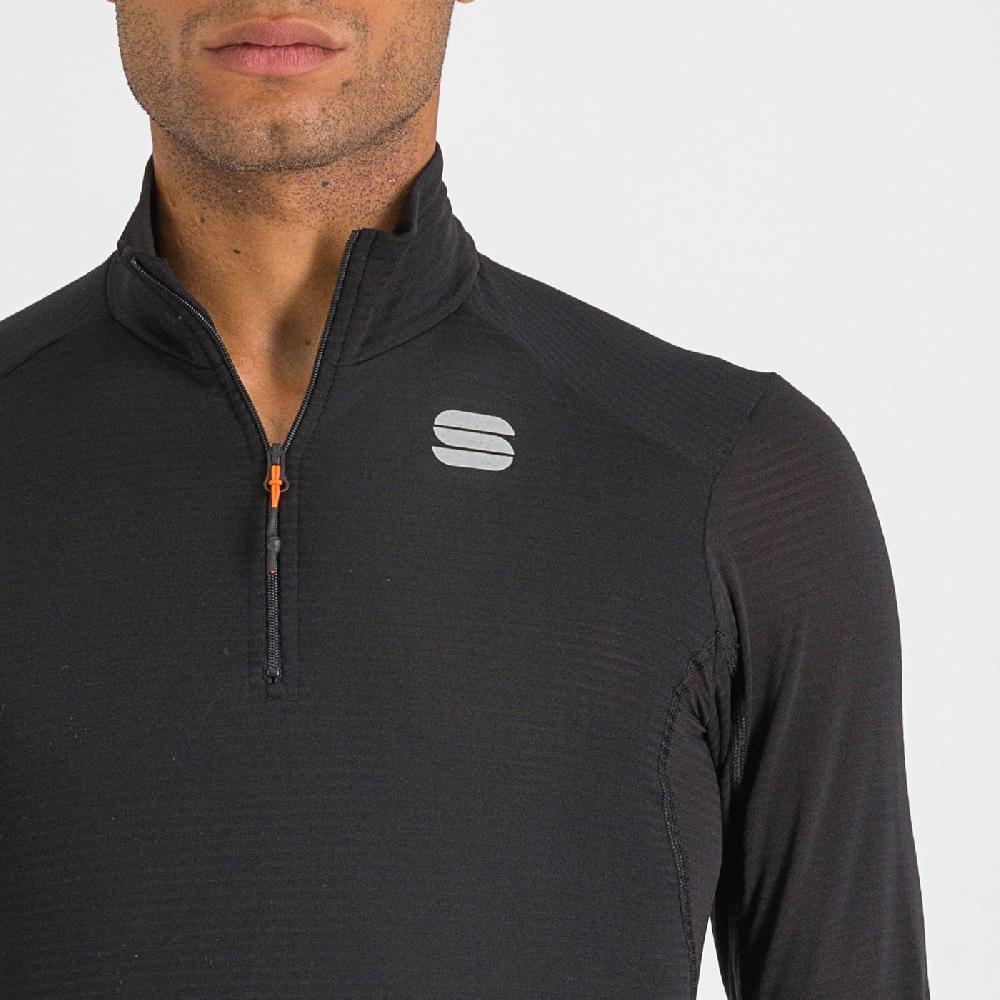 Sportful THERMODYNAMIC MID ZIPPED TEE LONG SLEEVE Saldi