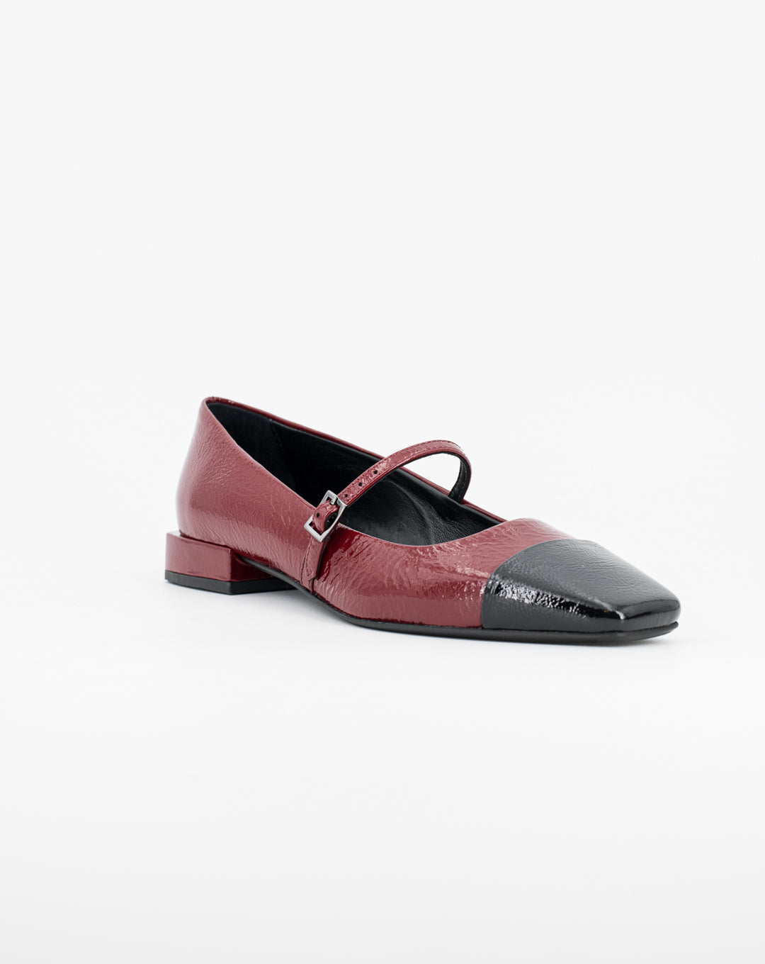 Stelio Malori BALLERINA - NERO(PUNTA)/RUBINO Prezzo Ridotto