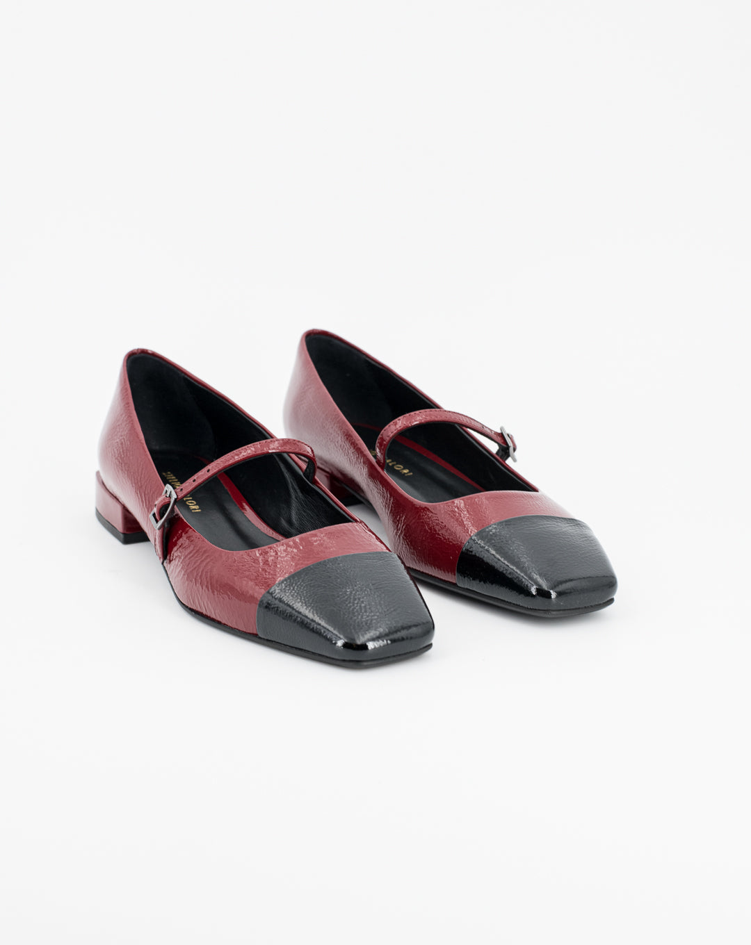 Stelio Malori BALLERINA - NERO(PUNTA)/RUBINO Prezzo Ridotto