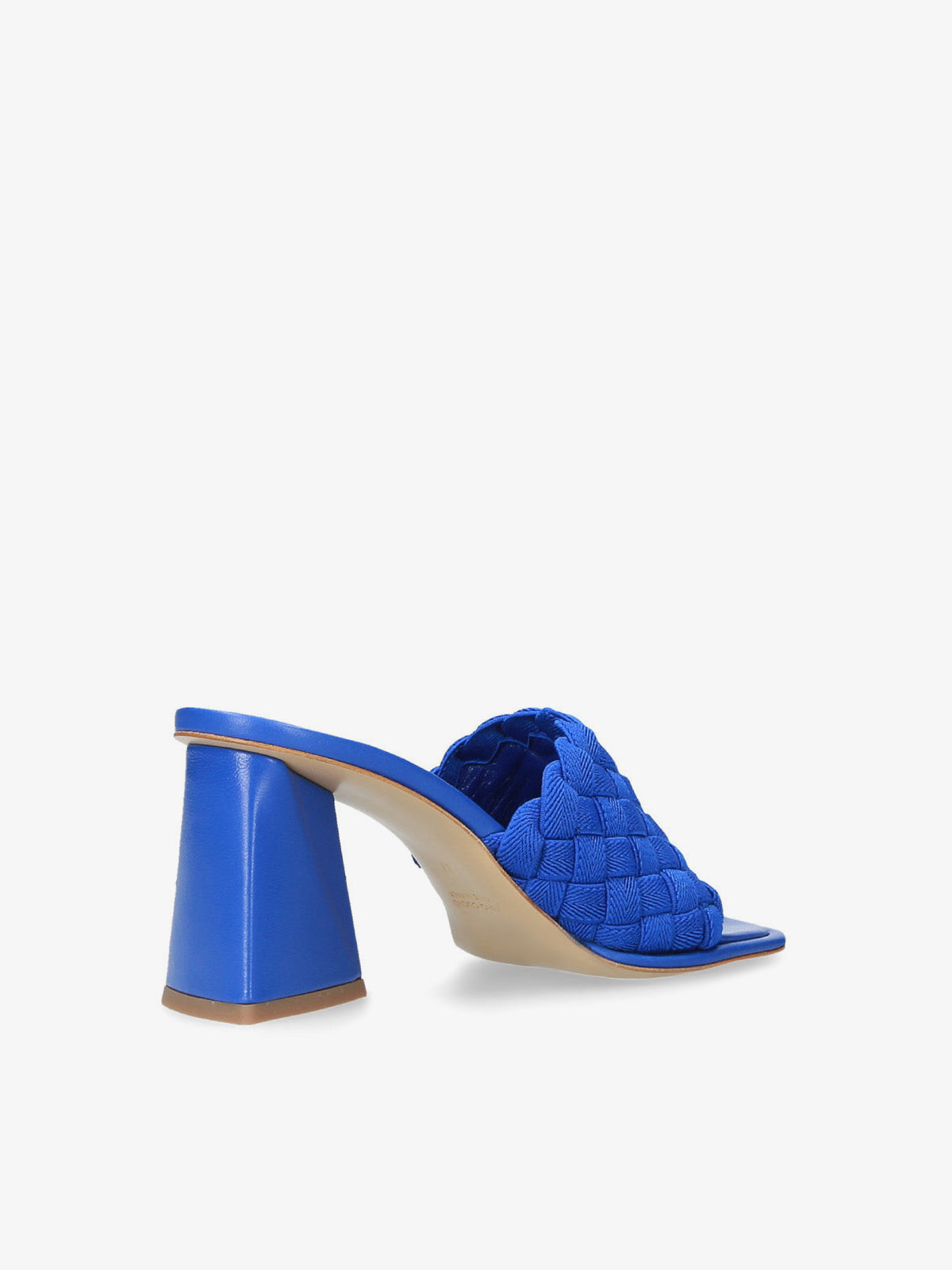 Strategia Sandalo Mules Blu Elettrico Italy