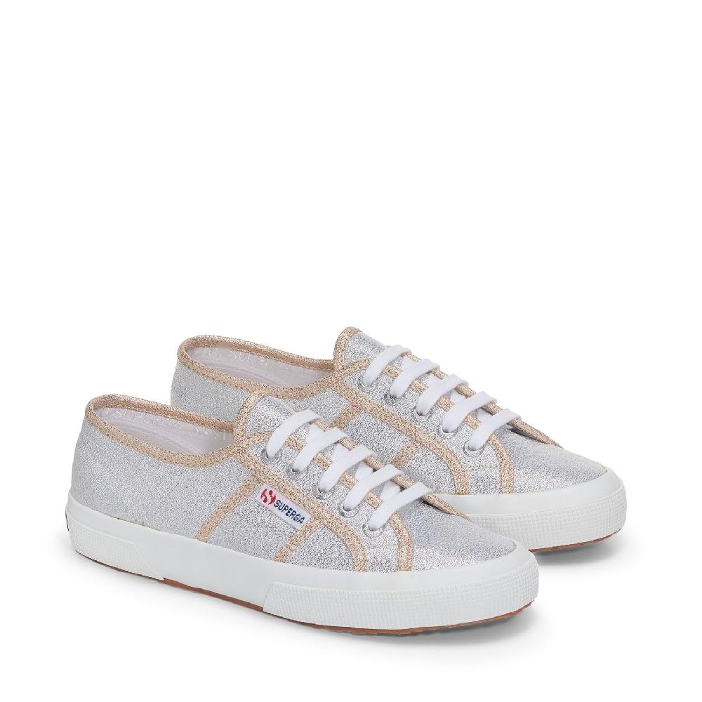 Superga 2750-LAMEWGREY SILVER-GOLD Economico