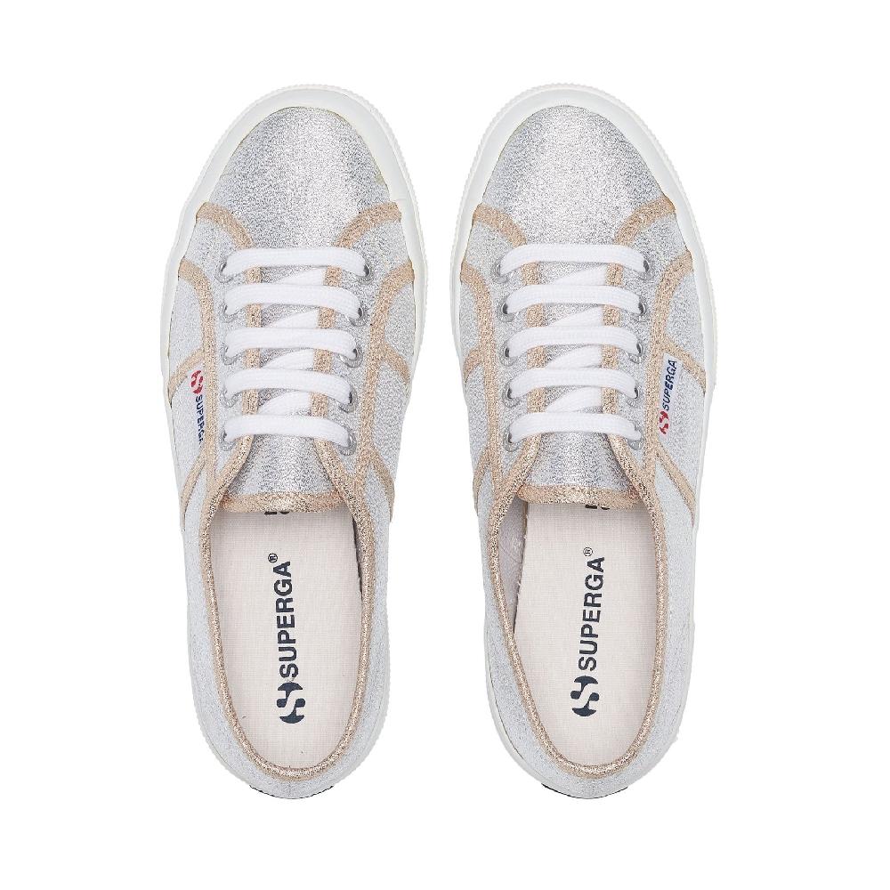Superga 2750-LAMEWGREY SILVER-GOLD Economico