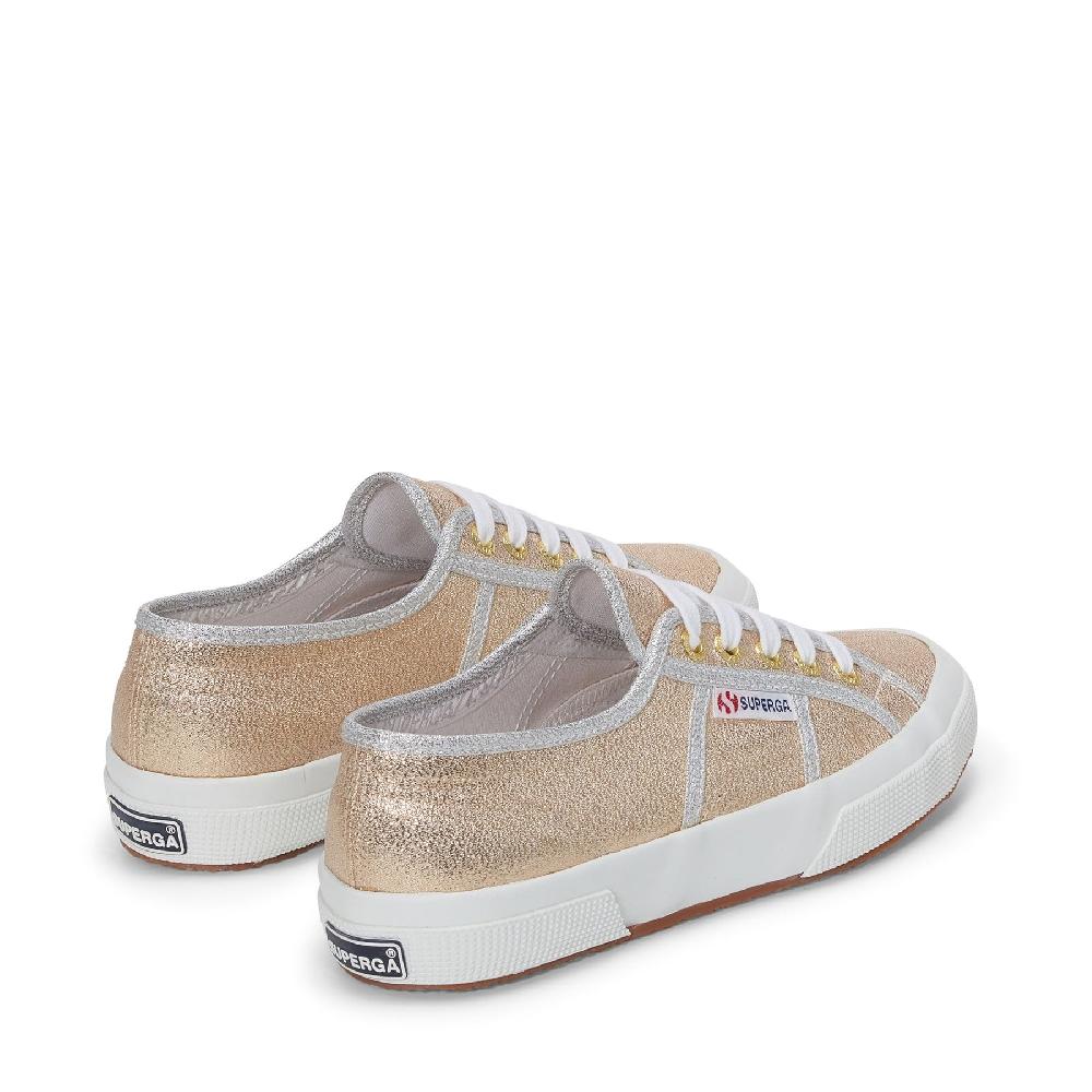Superga 2750-LAMEWGOLD-GREY SILVER Online