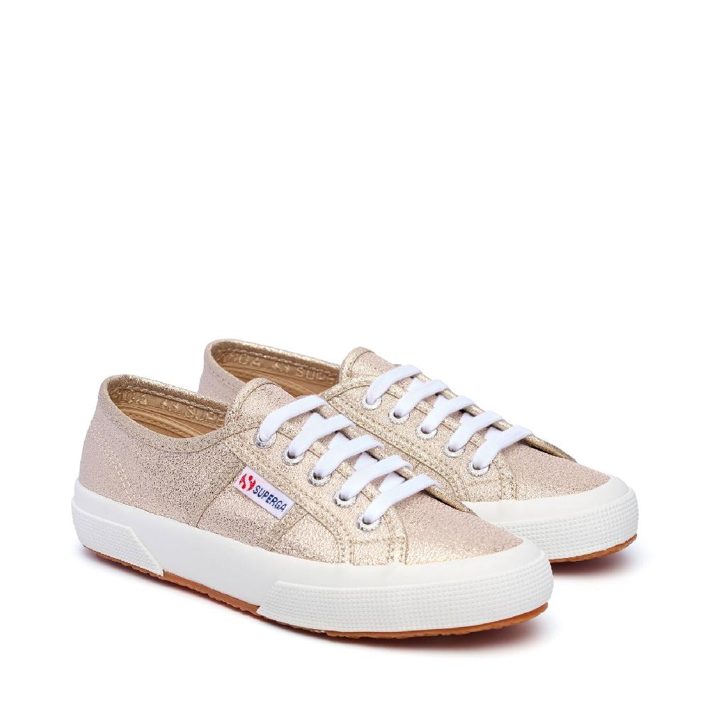 Superga 2750-LAMEWPALE GOLD Vendite Flash